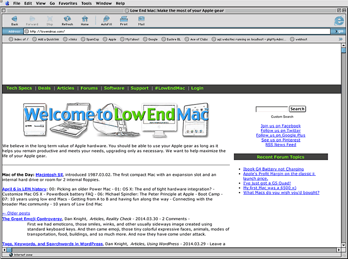 what works similar to internet explorer for mac